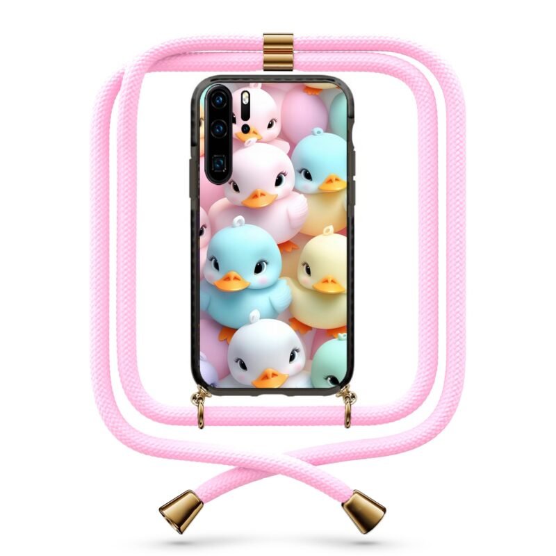 Ducks θήκη με κορδόνι & σχέδιο 9822 για Huawei P30 Pro
