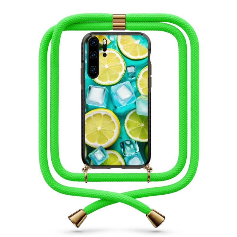 Ice lime θήκη με κορδόνι & σχέδιο 9823 για Huawei P30 Pro