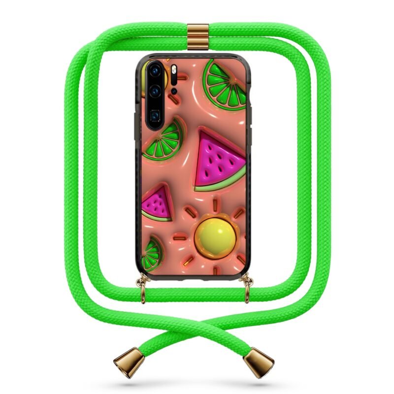 3d fruits θήκη με κορδόνι & σχέδιο 9824 για Huawei P30 Pro