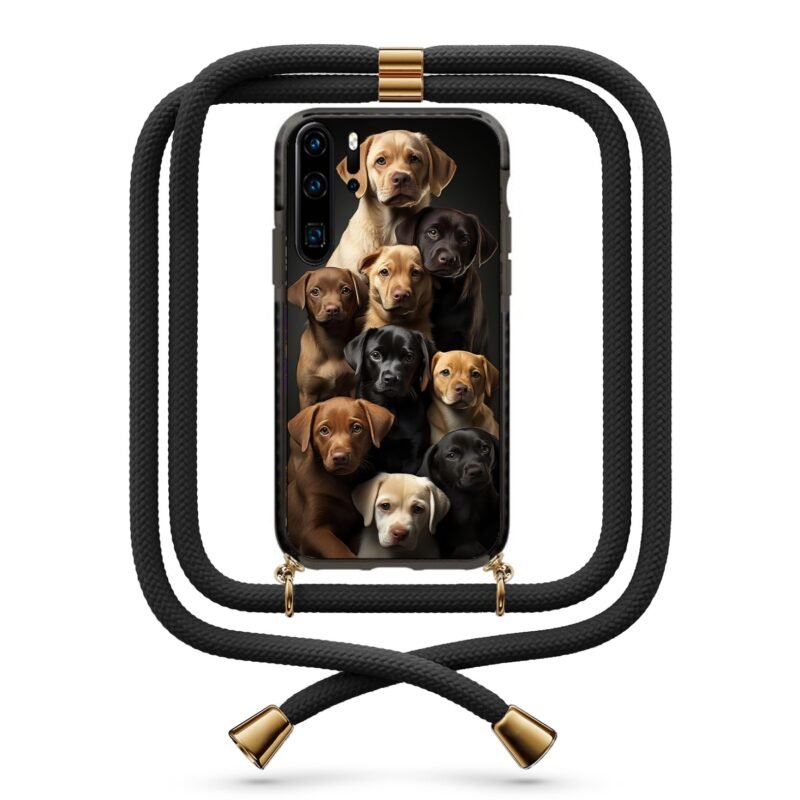 Dogs θήκη με κορδόνι & σχέδιο 9833 για Huawei P30 Pro