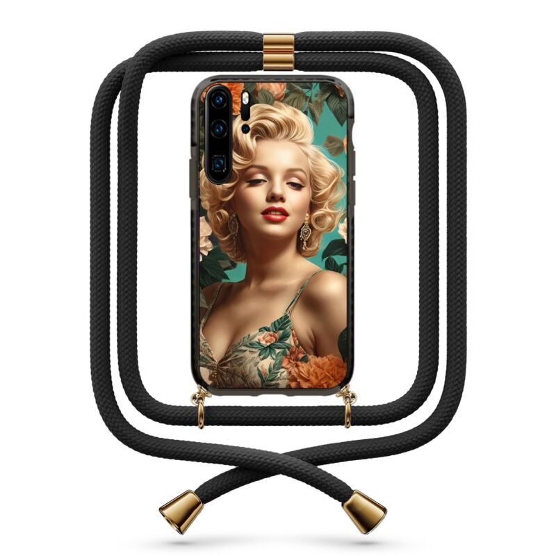 Marylin Monroe θήκη με κορδόνι & σχέδιο 9834 για Huawei P30 Pro