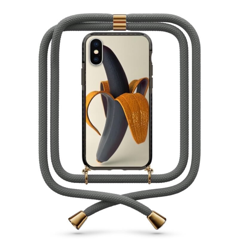 Banana θήκη κινητού με κορδόνι 9893 γιά iPhone X/XS