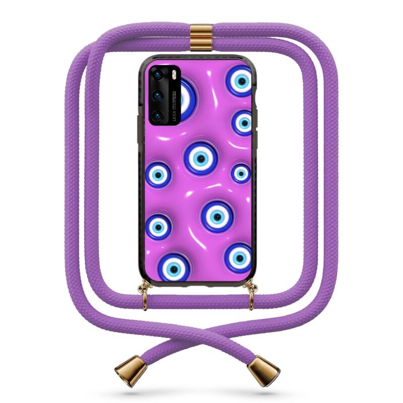 Evil eye θήκη με κορδόνι & σχέδιο 9794 για Huawei P40
