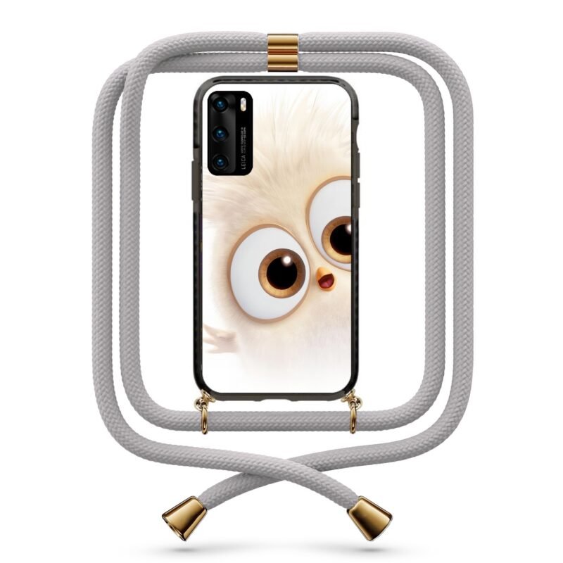 Cute bird θήκη με κορδόνι & σχέδιο 9808 για Huawei P40