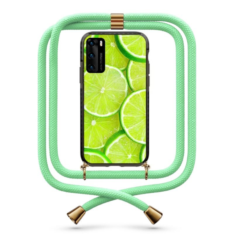 Lime θήκη με κορδόνι & σχέδιο 9809 για Huawei P40