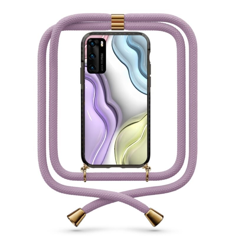 3d colorful shapes θήκη με κορδόνι & σχέδιο 9813 για Huawei P40