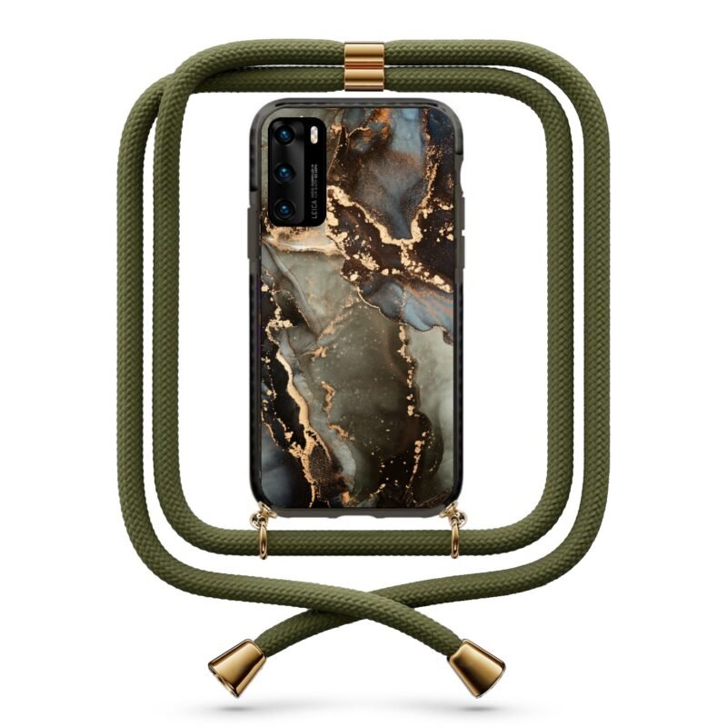 Marble θήκη με κορδόνι & σχέδιο 9825 για Huawei P40