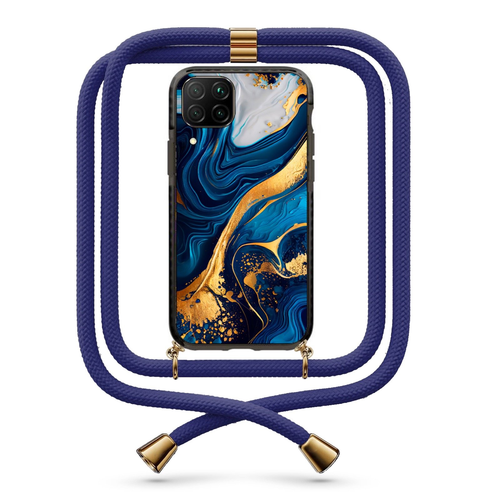 Abstract θήκη με κορδόνι & σχέδιο 9793 για Huawei P40 Lite