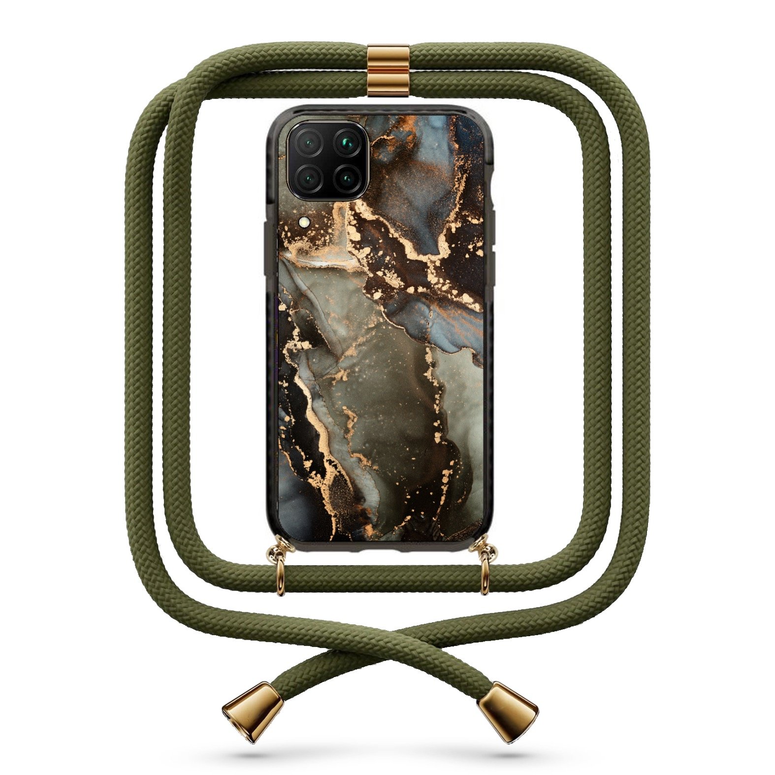 Marble θήκη με κορδόνι & σχέδιο 9825 για Huawei P40 Lite