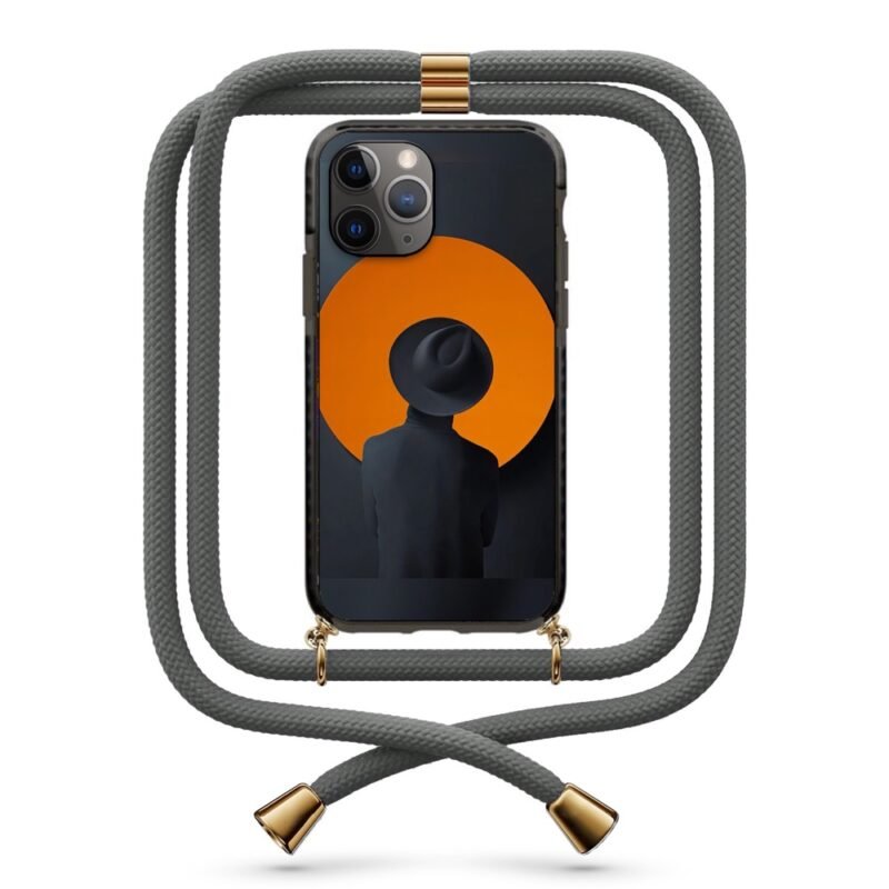 Man observing θήκη κινητού με κορδόνι 9894 γιά iPhone 11 Pro
