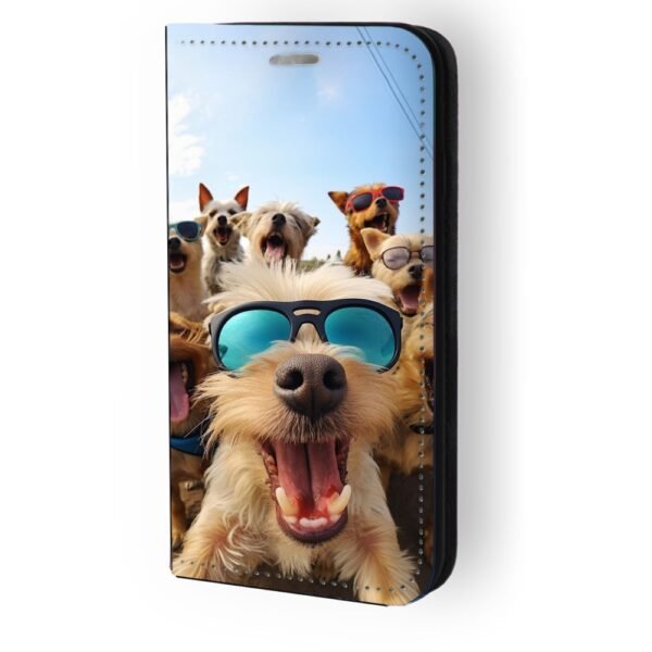 Θήκη book με σχέδιο dogs 9658 για iPhone 12/12 Pro