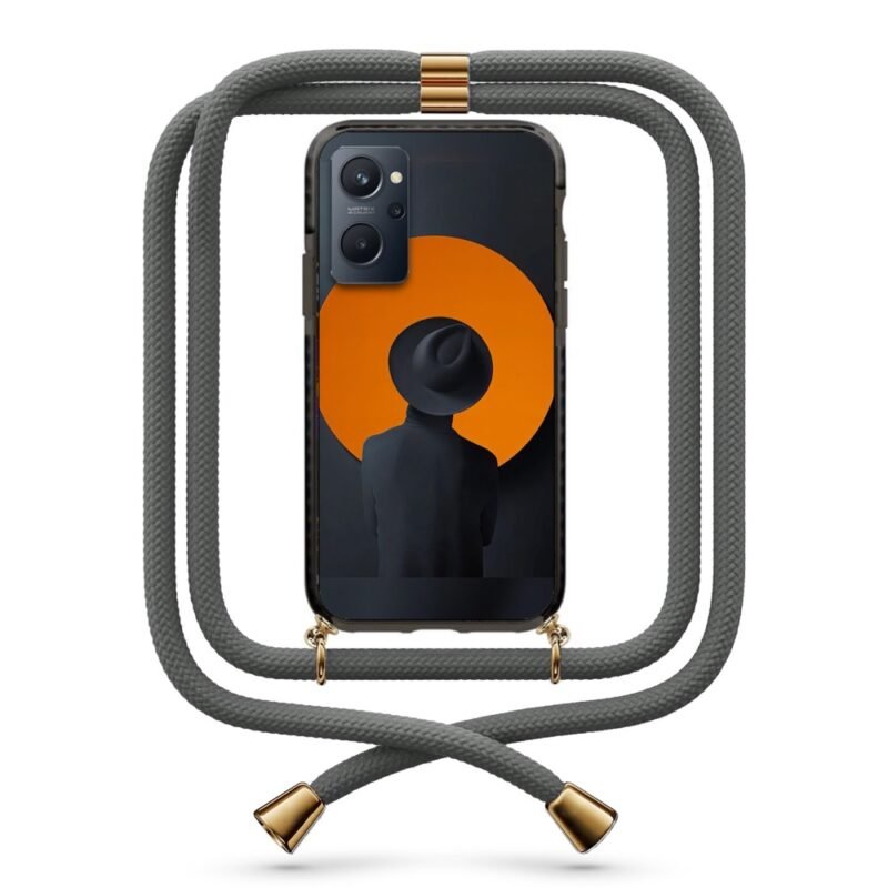Man observing θήκη με κορδόνι & σχέδιο 9894 για Realme 9i