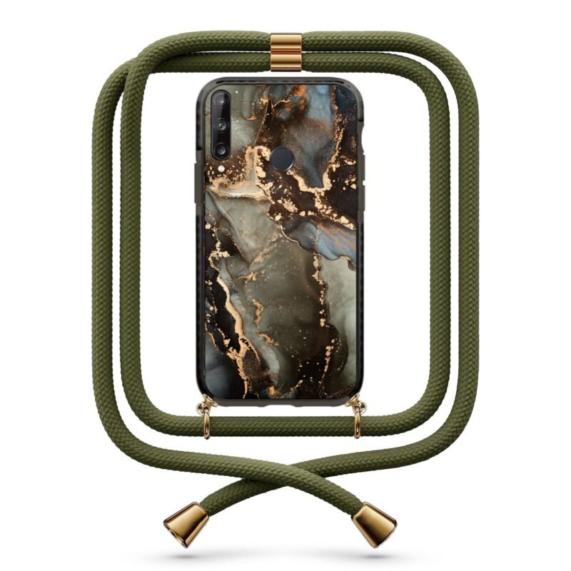 Marble θήκη με κορδόνι & σχέδιο 9825 για Huawei P40 Lite E