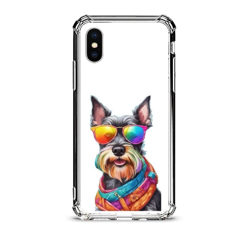 Sunglasses dog θήκη κινητού d1080 γιά iPhone X/XS