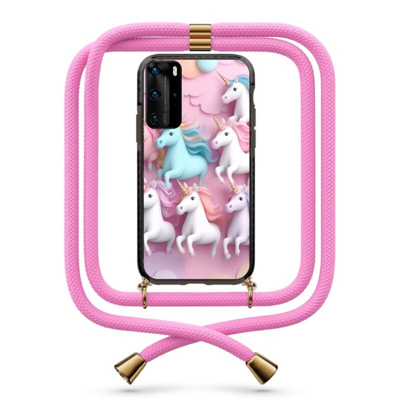Unicorns θήκη με κορδόνι & σχέδιο 9820 για Huawei P40 Pro