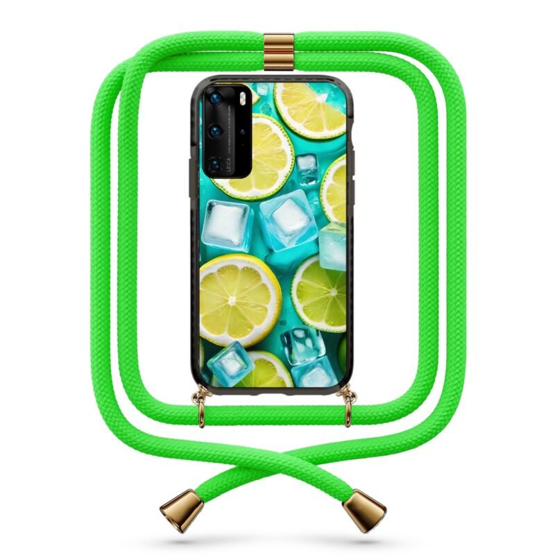 Ice lime θήκη με κορδόνι & σχέδιο 9823 για Huawei P40 Pro