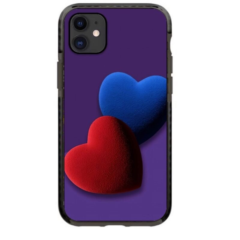 Double heart θήκη κινητού 91882 γιά iPhone 11