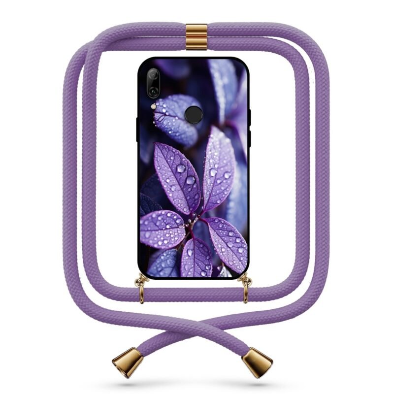 Leaves θήκη με κορδόνι & σχέδιο 9715 για Honor 10 Lite