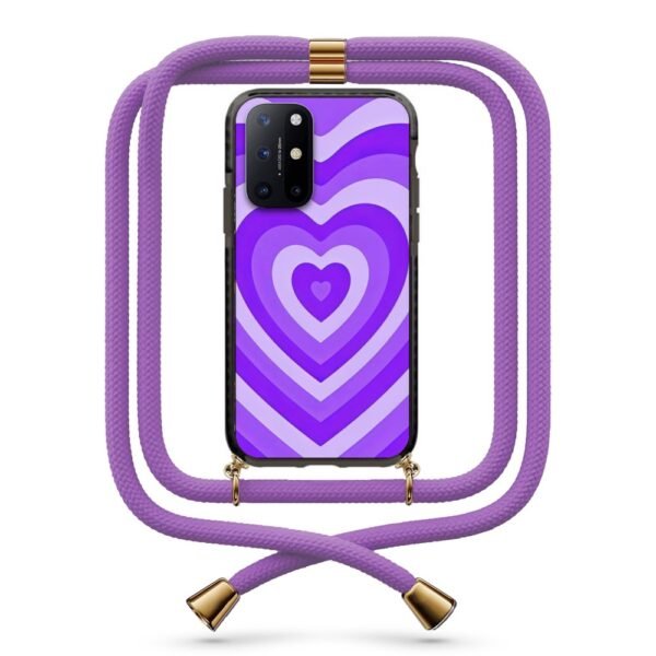 Heart illusion θήκη με κορδόνι & σχέδιο 9841 για Oneplus 8T