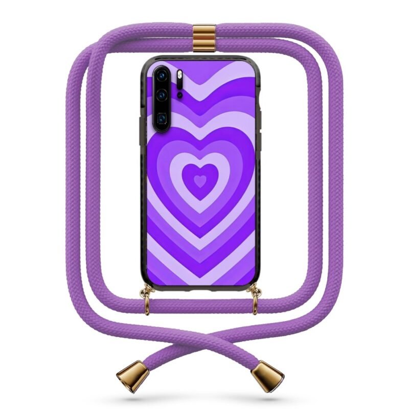 Heart illusion θήκη με κορδόνι & σχέδιο 9841 για Huawei P30 Pro