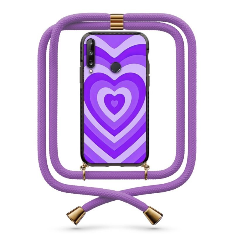 Heart illusion θήκη με κορδόνι & σχέδιο 9841 για Huawei P40 Lite E