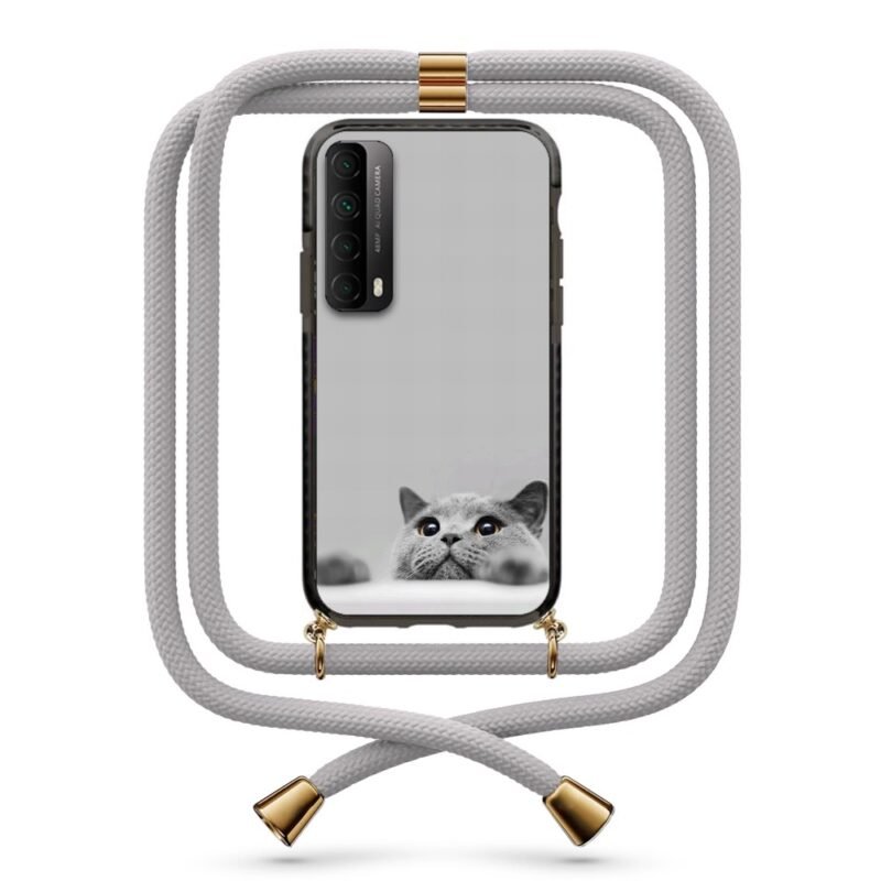 Cat θήκη με κορδόνι & σχέδιο 9895 για Huawei P Smart 2021