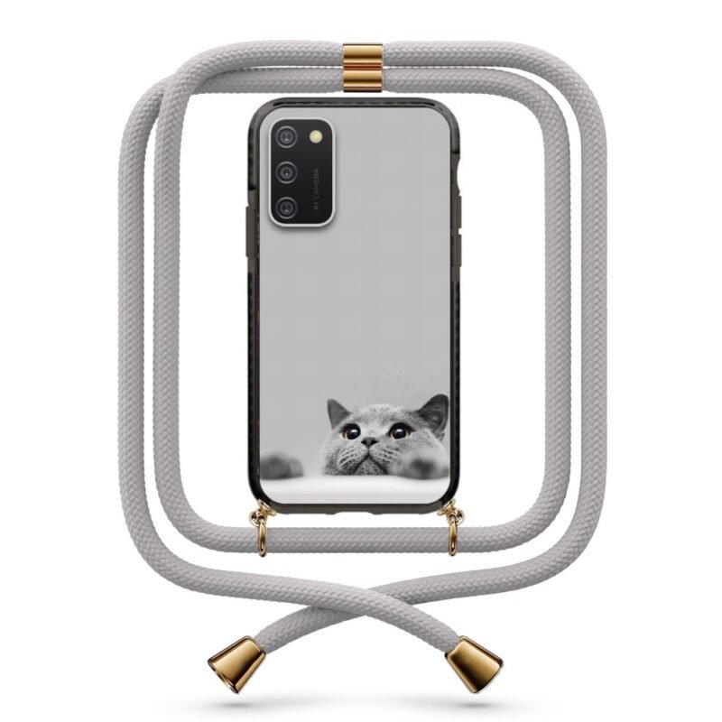 Cat θήκη με κορδόνι & σχέδιο 9895 για Galaxy A02S