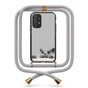 Cat θήκη με κορδόνι & σχέδιο 9895 για  Galaxy A72