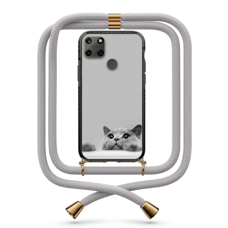 Cat θήκη με κορδόνι & σχέδιο 9895 για Realme C25Y