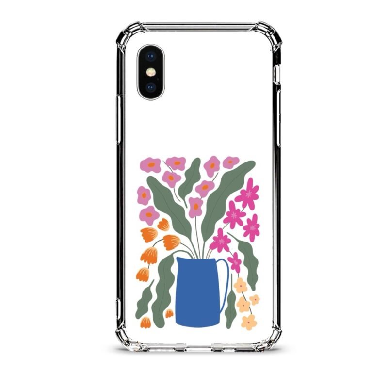 Flowers vase θήκη κινητού d1089 γιά iPhone X/XS