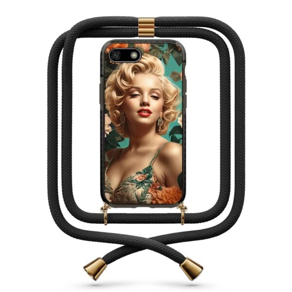 Marylin Monroe θήκη με κορδόνι & σχέδιο 9834 για Huawei Y5 2018