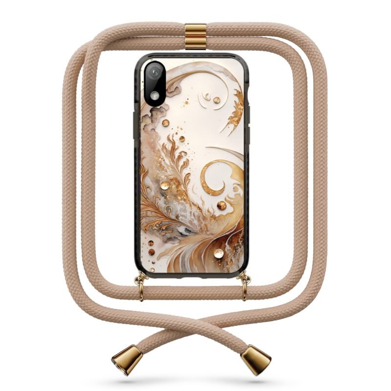 Abstract θήκη με κορδόνι & σχέδιο 9812 για Huawei Y5 2019