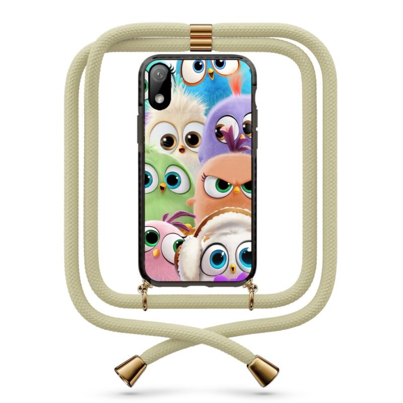 Birds θήκη με κορδόνι & σχέδιο 9814 για Huawei Y5 2019