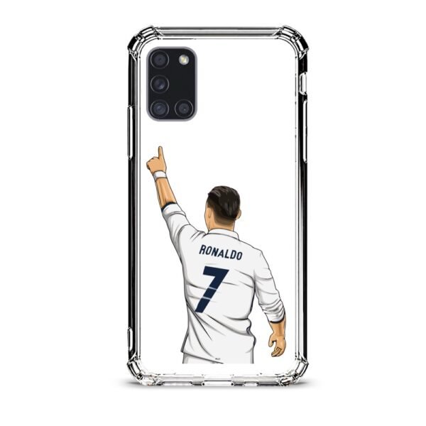 Ronaldo θήκη διάφανη & σχέδιο  d1047 γιά Galaxy A31