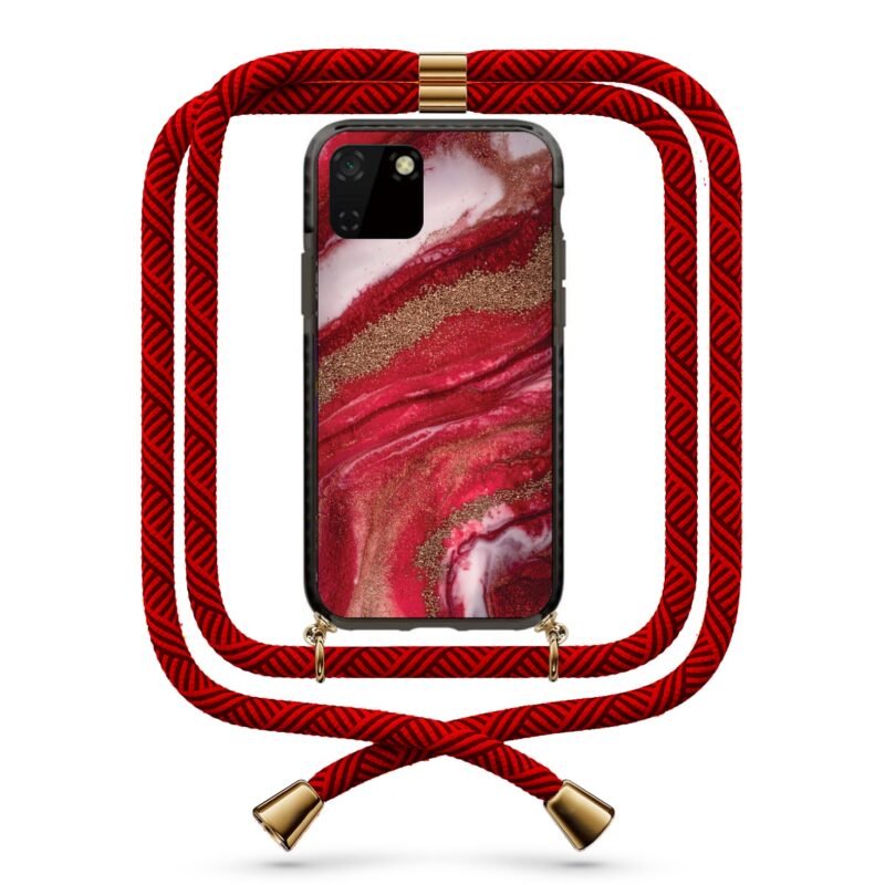 Marble θήκη με κορδόνι & σχέδιο 9805 για Huawei Y5P 2020