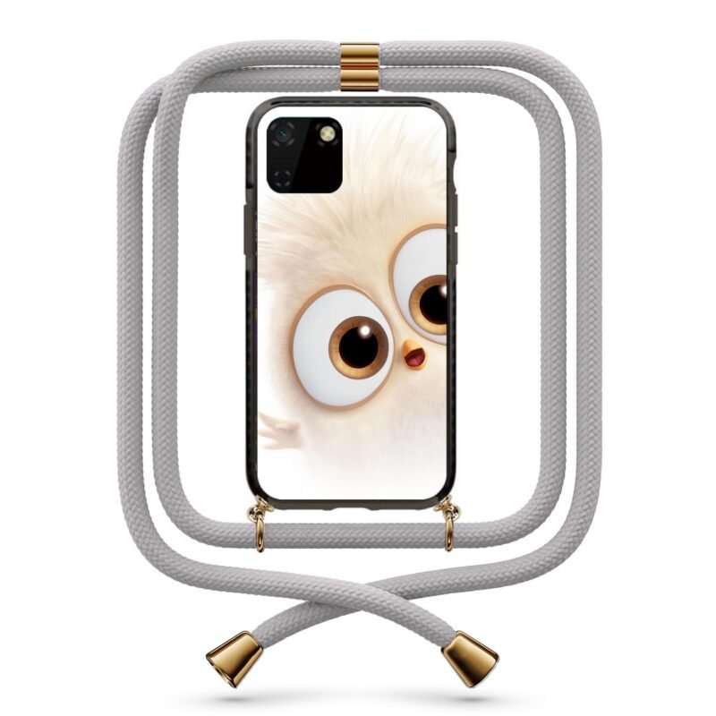 Cute bird θήκη με κορδόνι & σχέδιο 9808 για Huawei Y5P 2020