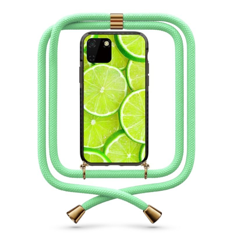 Lime θήκη με κορδόνι & σχέδιο 9809 για Huawei Y5P 2020