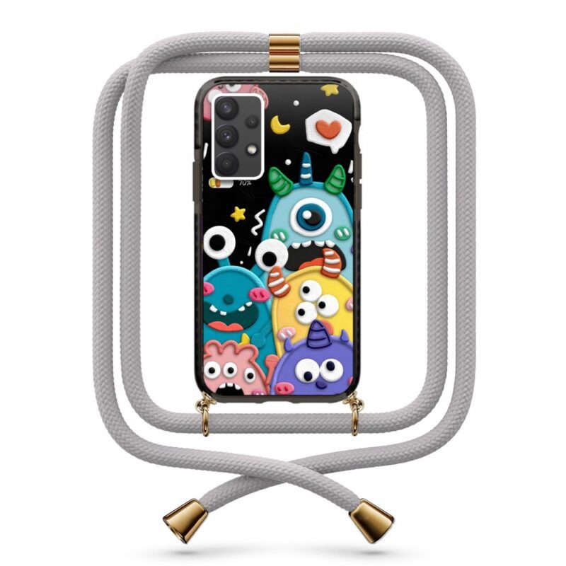 Monsters θήκη με κορδόνι & σχέδιο 9896 για Galaxy A32 4G