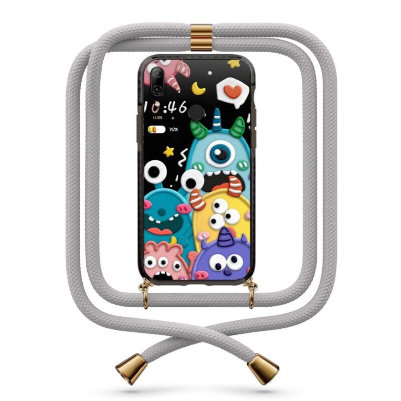 Monsters θήκη με κορδόνι & σχέδιο 9896 για Honor 10 Lite