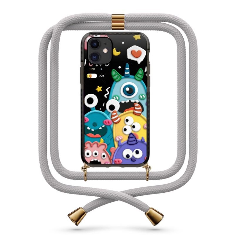 Monsters θήκη κινητού με κορδόνι 9896 γιά iPhone 12