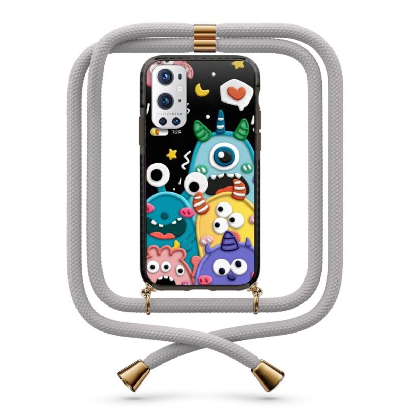 Monsters θήκη με κορδόνι & σχέδιο 9896 για Oneplus 9