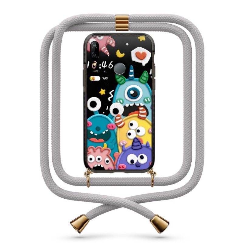 Monsters θήκη με κορδόνι & σχέδιο 9896 για Huawei P20 Lite