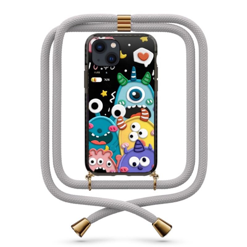 Monsters θήκη κινητού με κορδόνι 9896 γιά iPhone 13 mini