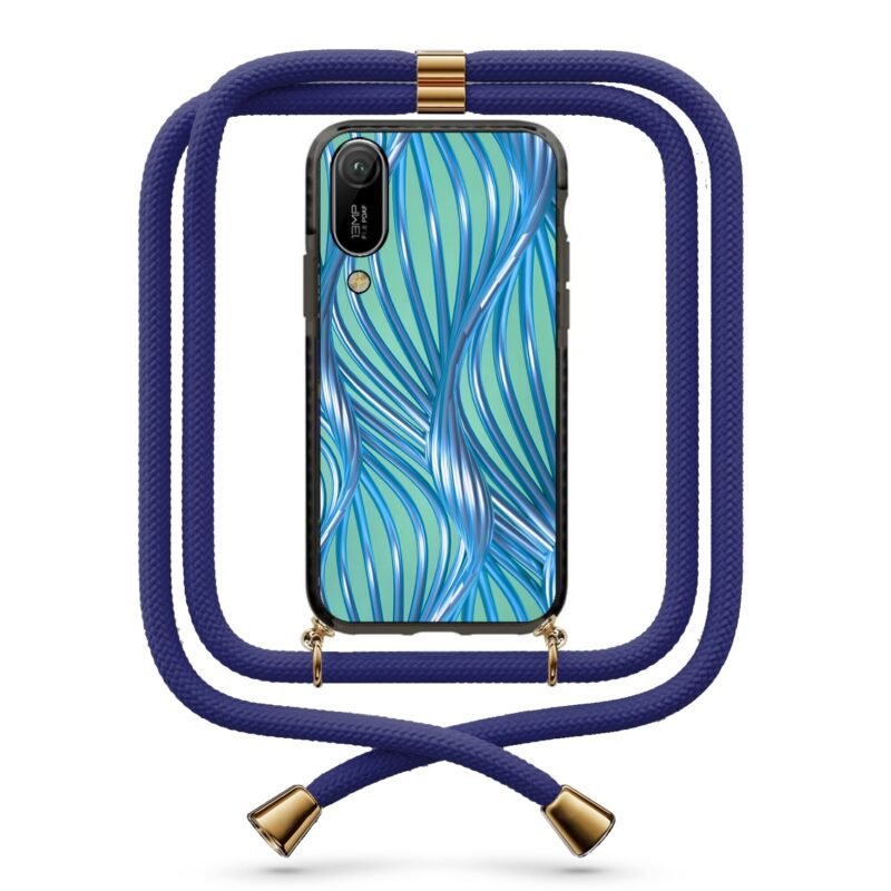 Illusion θήκη με κορδόνι & σχέδιο 9791 για Huawei Y6 2019