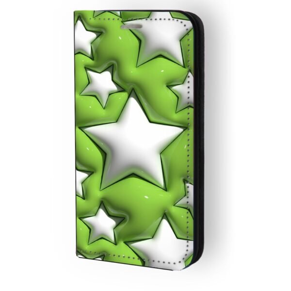 Θήκη book με σχέδιο 3d stars 91779 για  Galaxy S22 Ultra