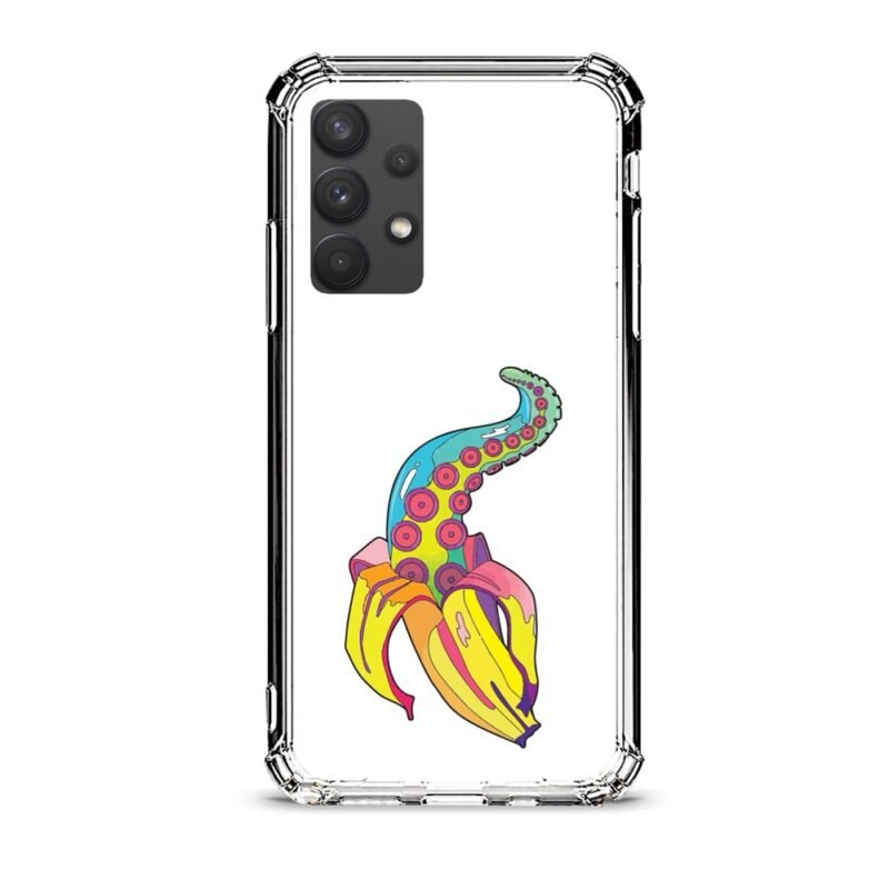 Weird banana θήκη διάφανη & σχέδιο  d1025 γιά Galaxy A32 4G
