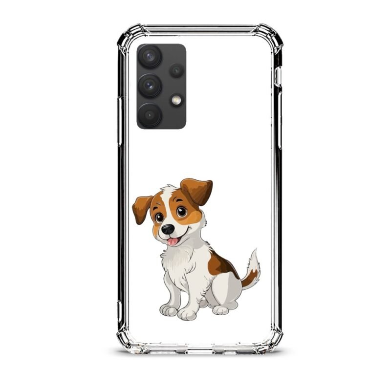 Cute dog θήκη διάφανη & σχέδιο  d1033 γιά Galaxy A32 4G