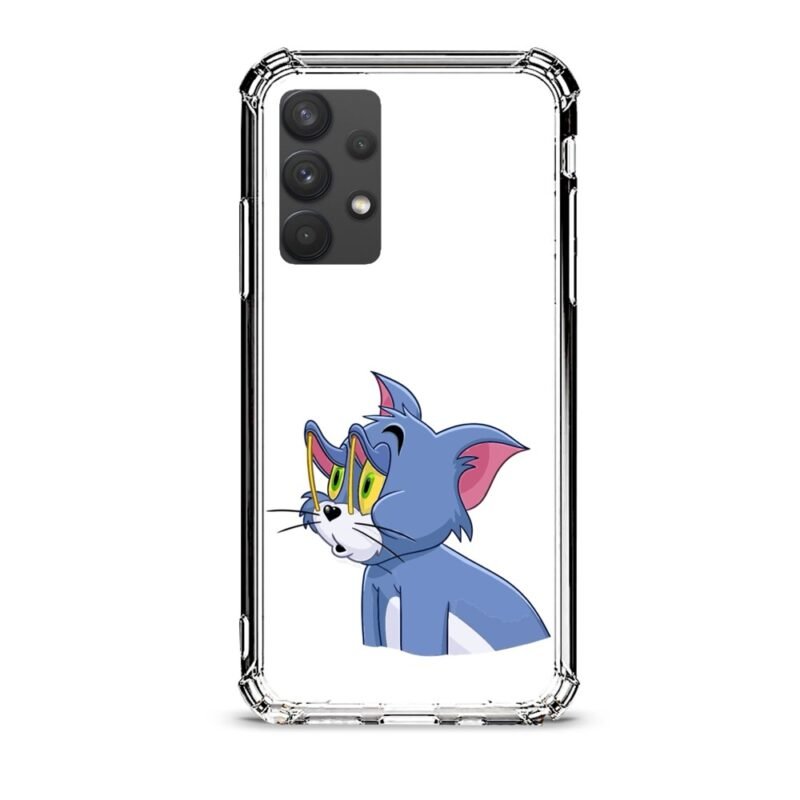 Sleepy Tom θήκη διάφανη & σχέδιο  d1036 γιά Galaxy A32 4G