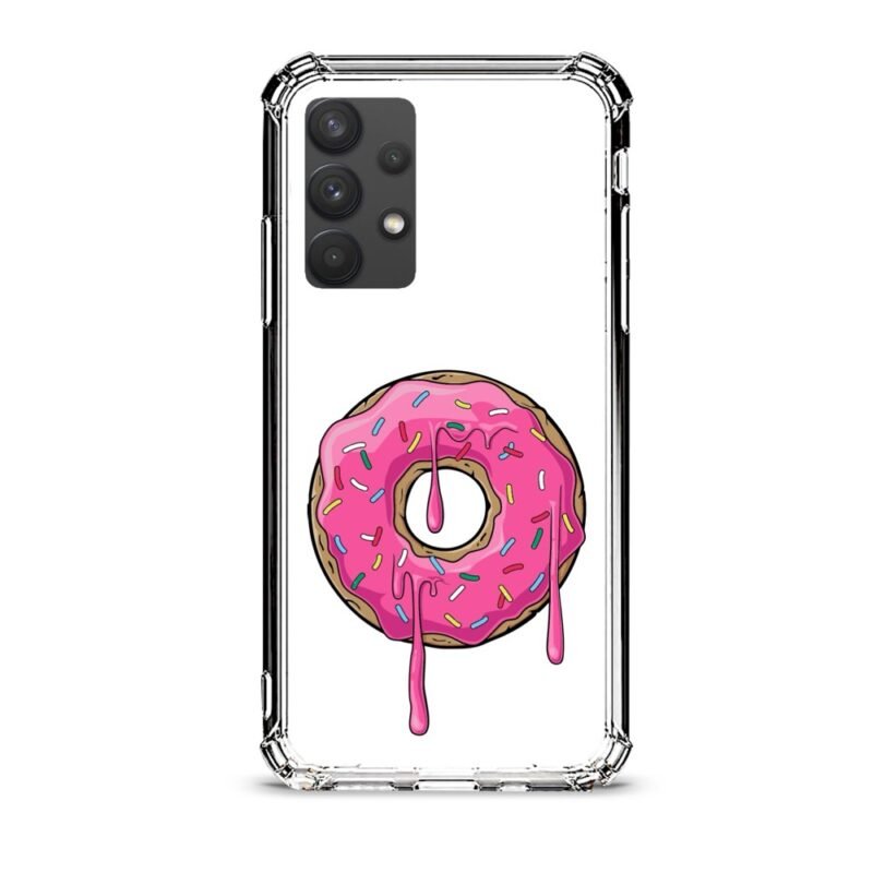 Donut θήκη διάφανη & σχέδιο  d1038 γιά Galaxy A32 4G