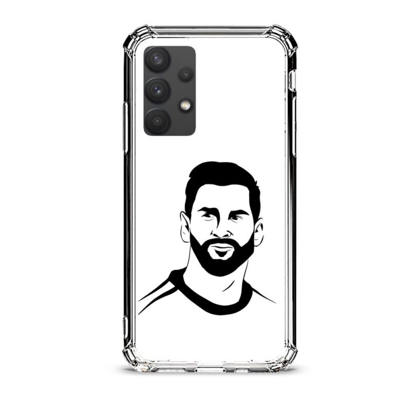 Football player θήκη διάφανη & σχέδιο  d1039 γιά Galaxy A32 4G